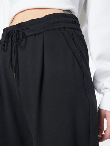 MSCH COPENHAGEN Regular Trousers 'JESSIA POPYE' in Black