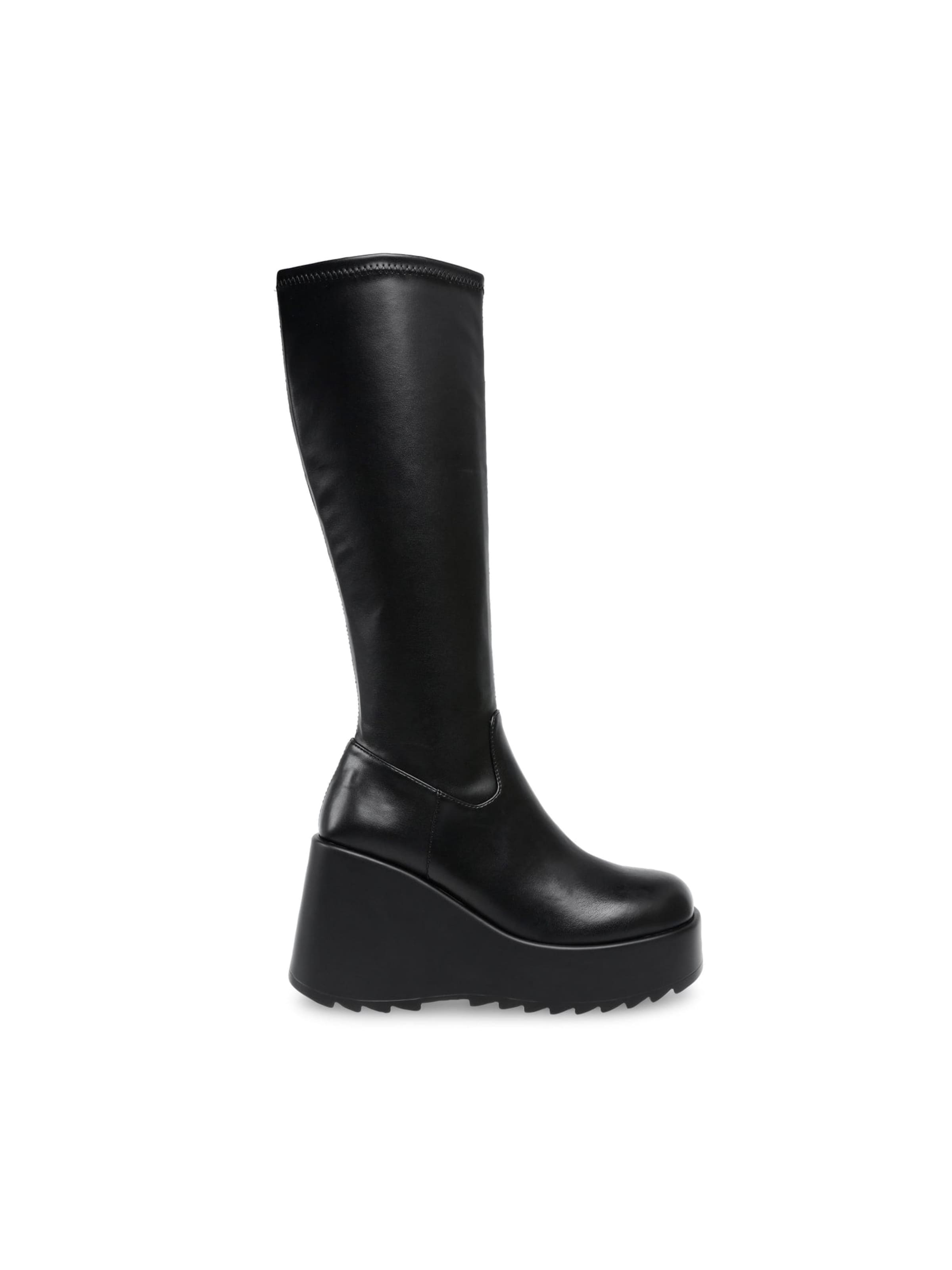STEVE MADDEN Bottes 'Womens Defender Black Boots' en 36 en noir, Vue avec produit