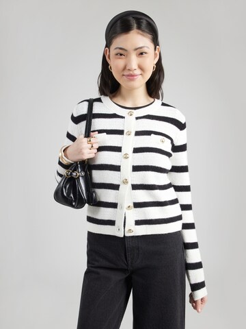 Cardigan Morgan en blanc : devant