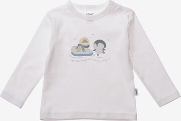 LILIPUT Shirt 'Pinguin und Robbe' in White: front