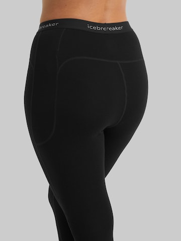 Skinny Pantalon de sport ICEBREAKER en noir