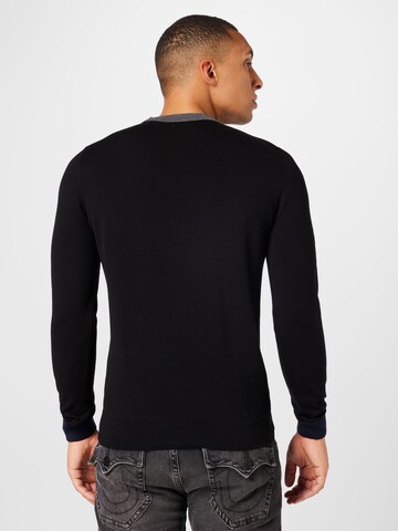 HUGO Pullover 'Scasius' in Schwarz