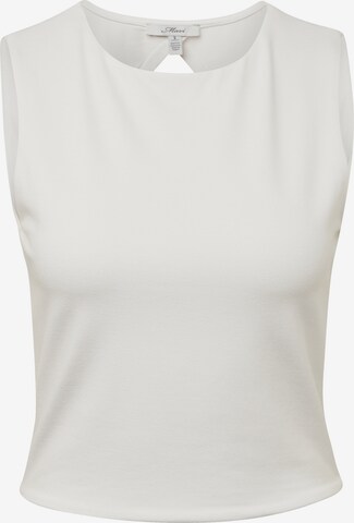 Mavi Top in White: front