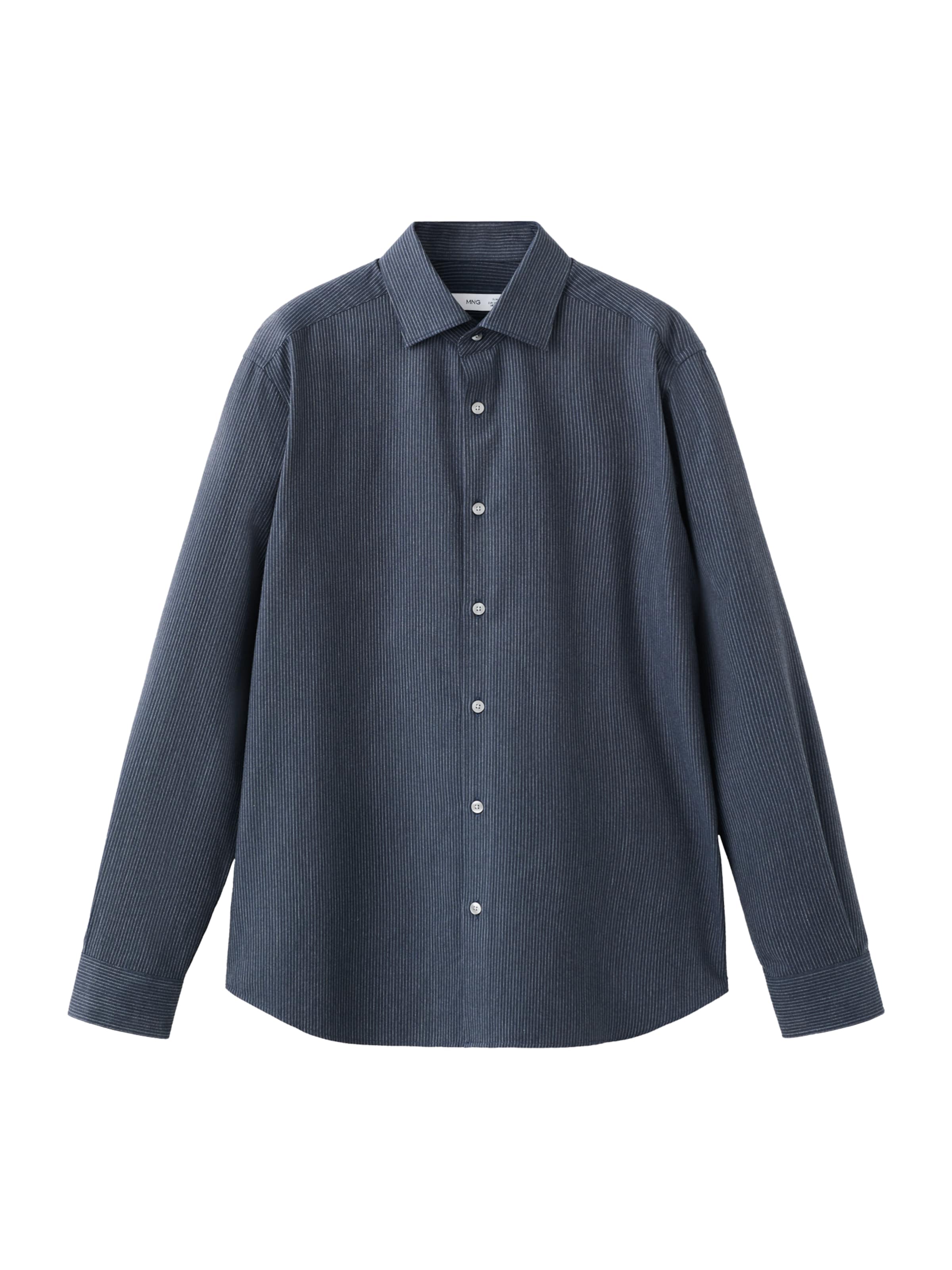 MANGO MAN Klasický střih Košile 'Ares' – modrá: přední strana