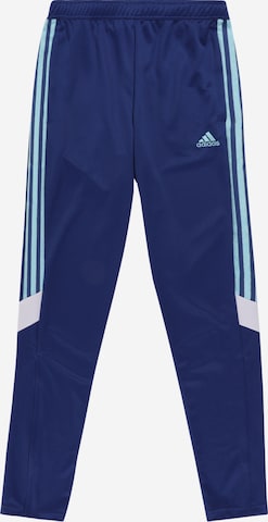 ADIDAS SPORTSWEAR Slimfit Sporthose 'Tiro' in Blau: predná strana