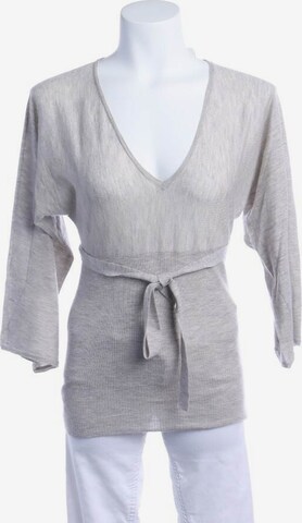 Allude Pullover / Strickjacke S in Grau: predná strana