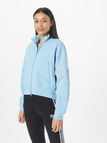 ADIDAS ORIGINALS Sweatjacke 'Adicolor Neuclassics' in Blau: predná strana