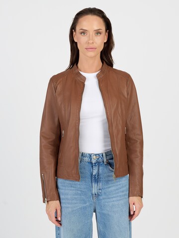 JCC Tussenjas in Bruin: voorkant