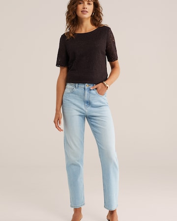 WE Fashion Slimfit Farmer - kék: elől