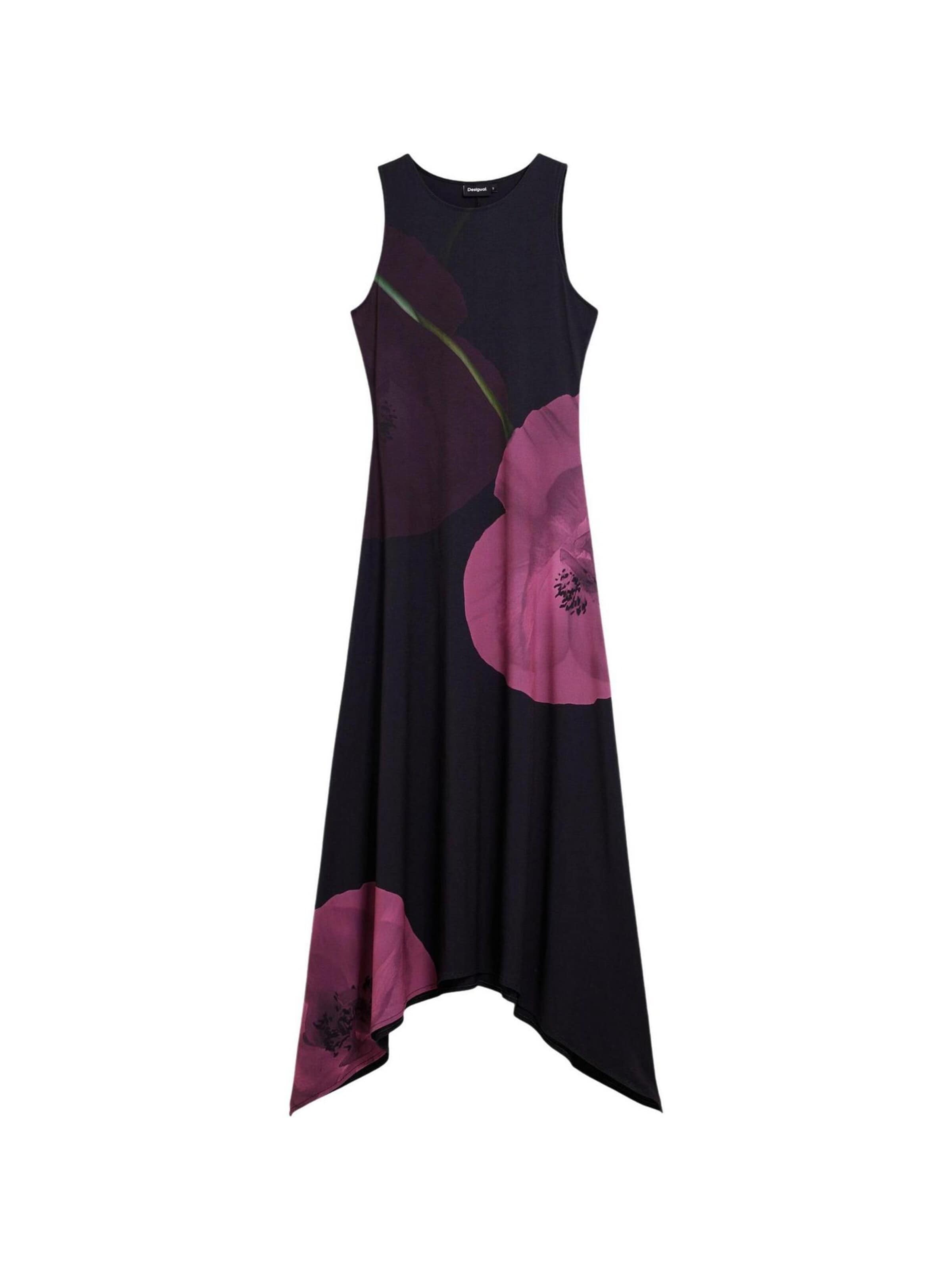 Desigual - Vestido 'VEST_VIRGINIA 26SWVK06' en negro: frente