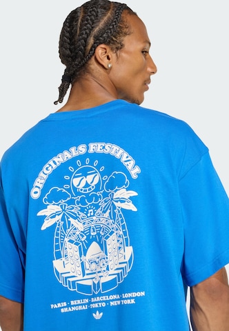 ADIDAS ORIGINALS Shirt 'Music Fests' in Blauw