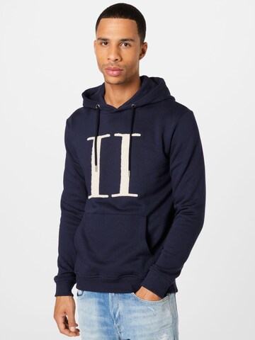 Les Deux Sweatshirt in Blau: predná strana