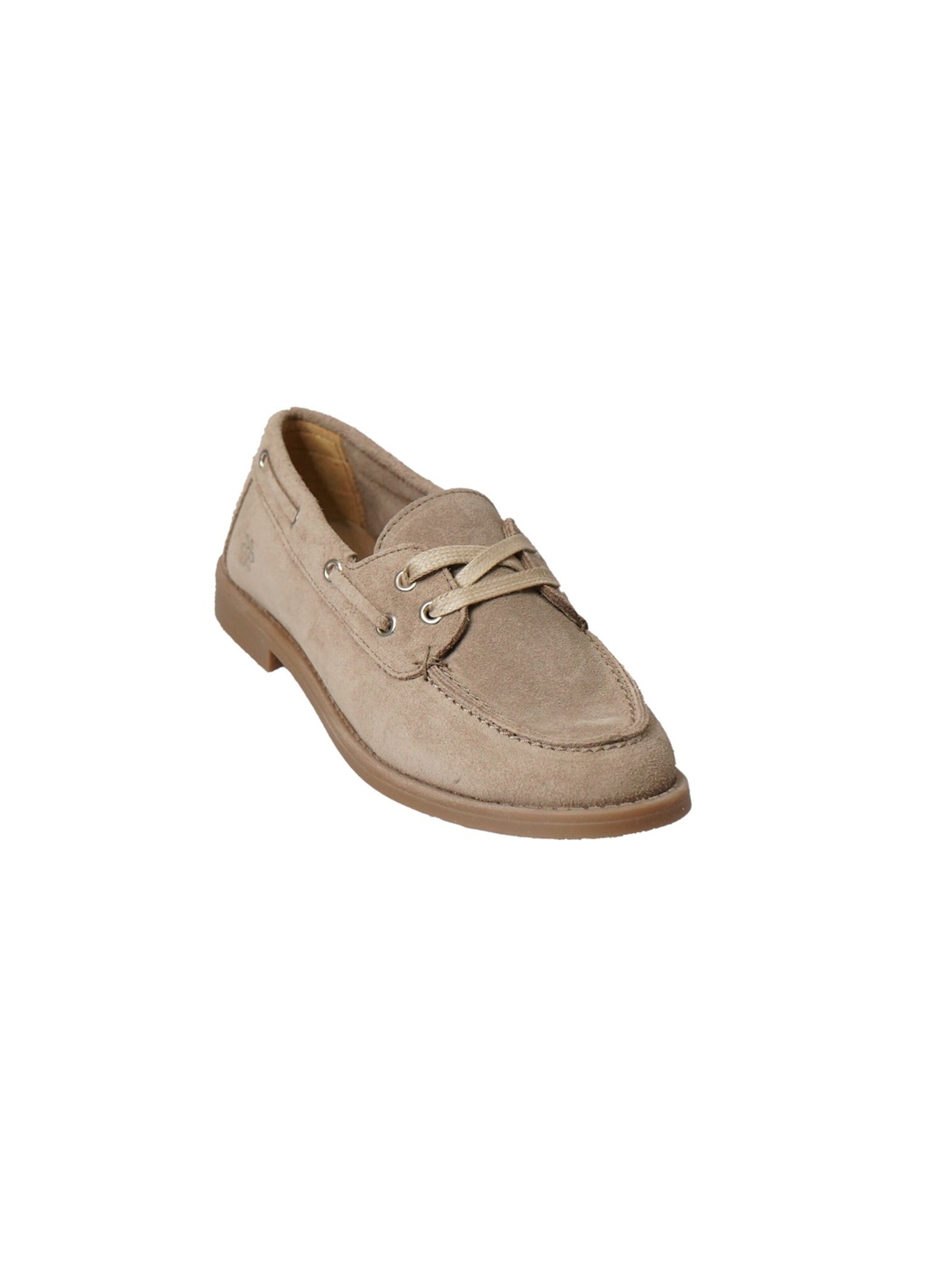 Yoxeone Moccasins 'Daisy Shoes' in Beige: front