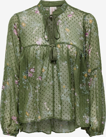 ONLY Blouse 'AIDA ELISA' in Groen: voorkant