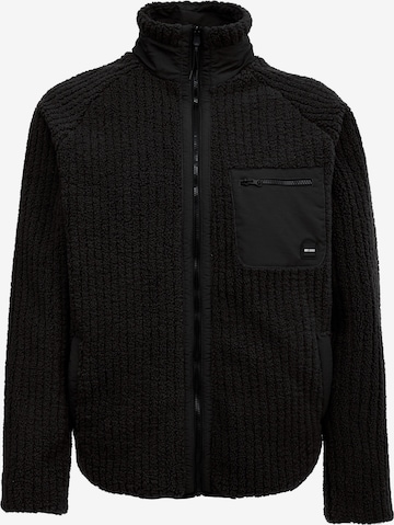 INDICODE JEANS Jacke 'Scotts' in Schwarz: Vorderseite