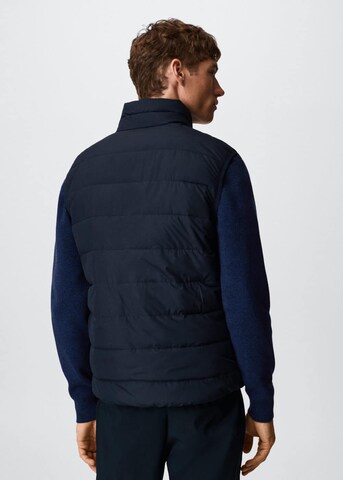 MANGO MAN Bodywarmer 'Gorryst' in Blauw