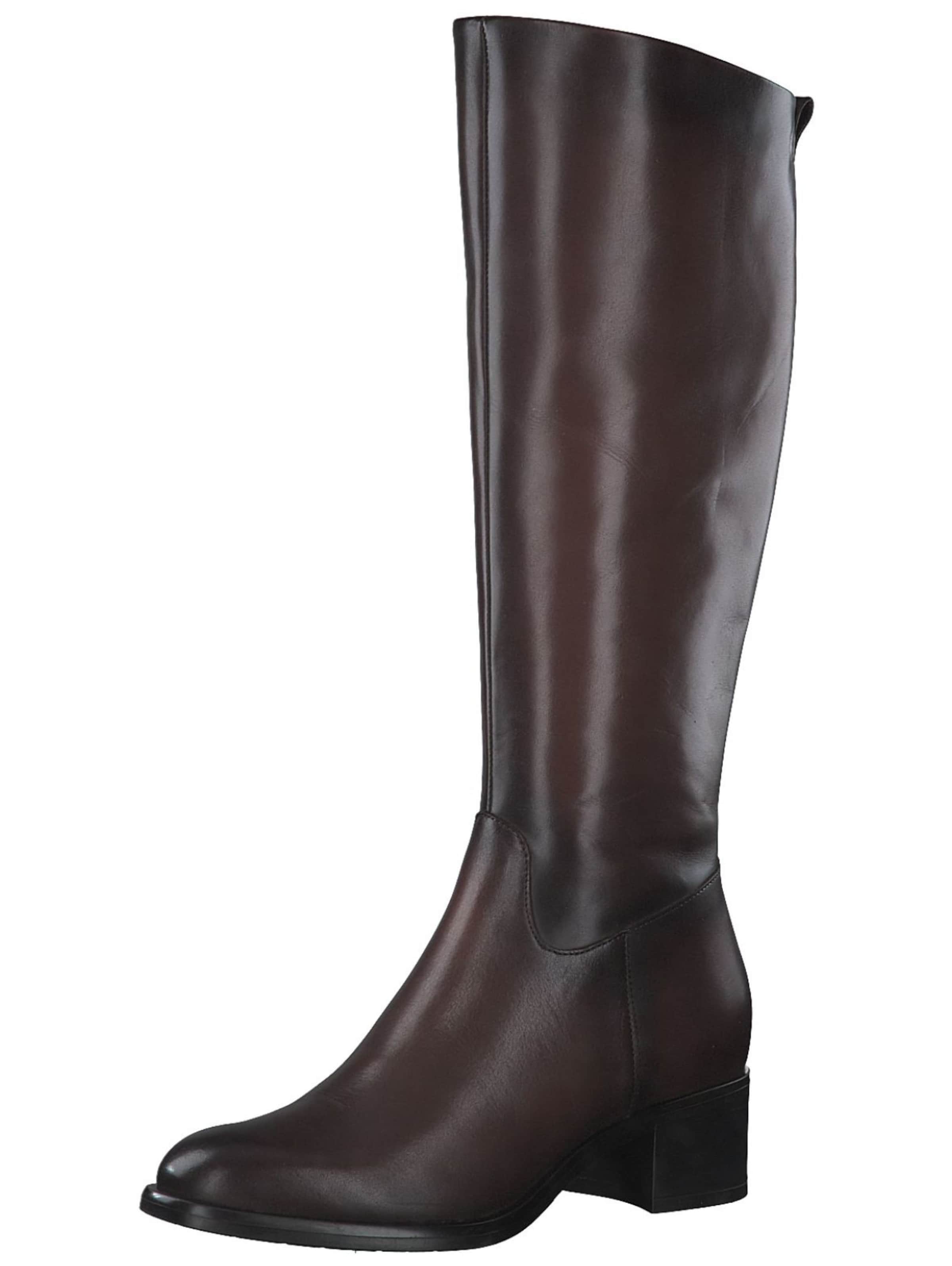 Bottes Tamaris en marron : devant