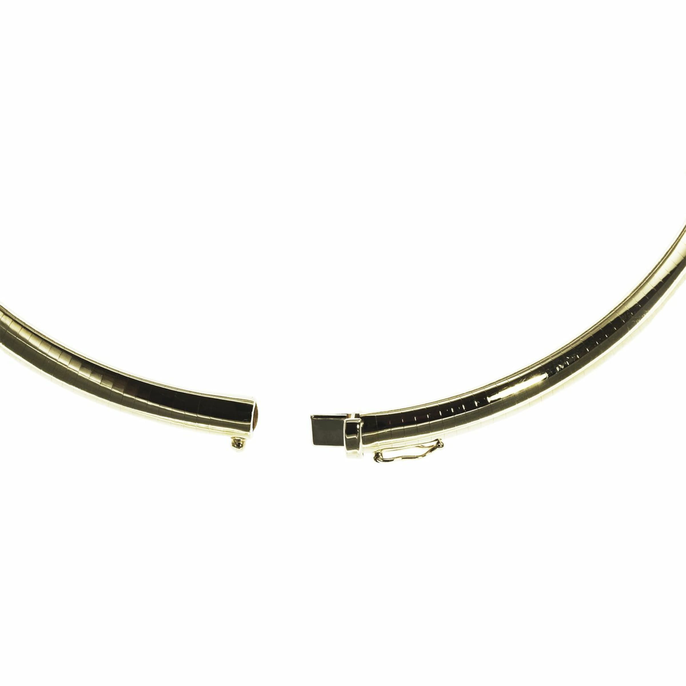 Schmuckador Necklace 'Omega 6mm' in Gold