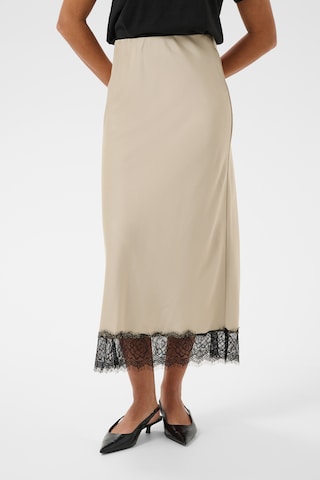 Kaffe Skirt 'Hilll' in Beige: front