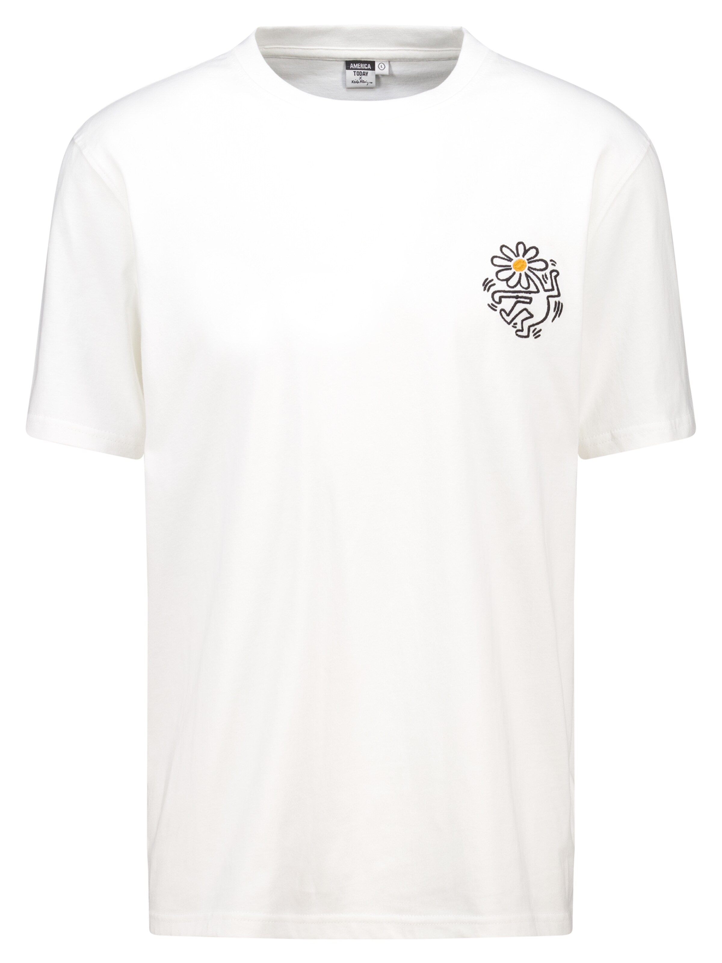 America Today Shirt in White: front