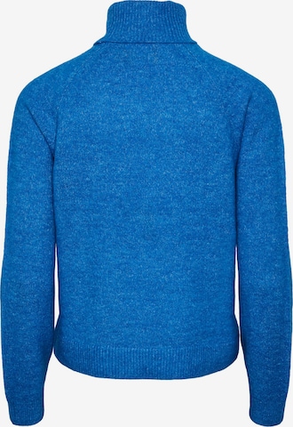 PIECES Sweter 'JULIANA' w kolorze niebieski