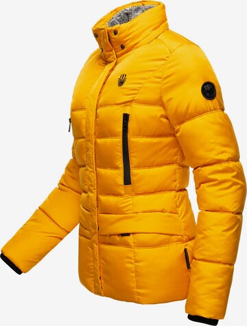 Veste d’hiver 'Loveleen' MARIKOO en jaune