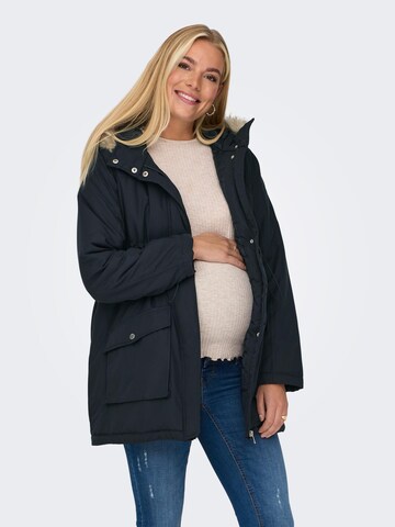 Only Maternity Zimní parka 'Lucia' – modrá