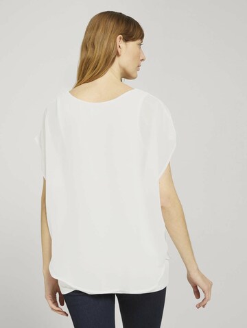 T-shirt TOM TAILOR en blanc