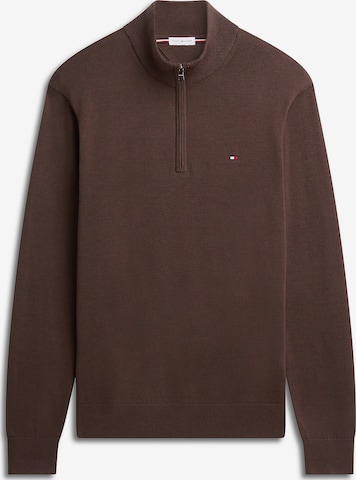 TOMMY HILFIGER Pullover 'Essential' i brun: forside