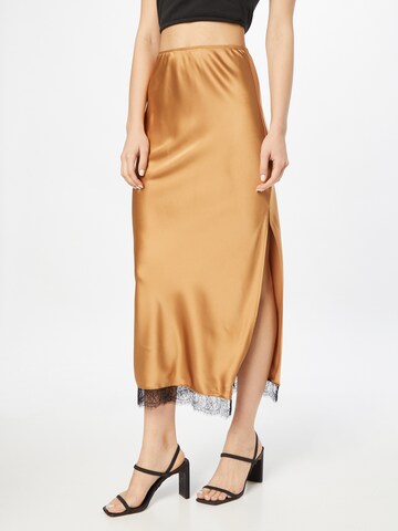 River Island Skirt in Yellow: front