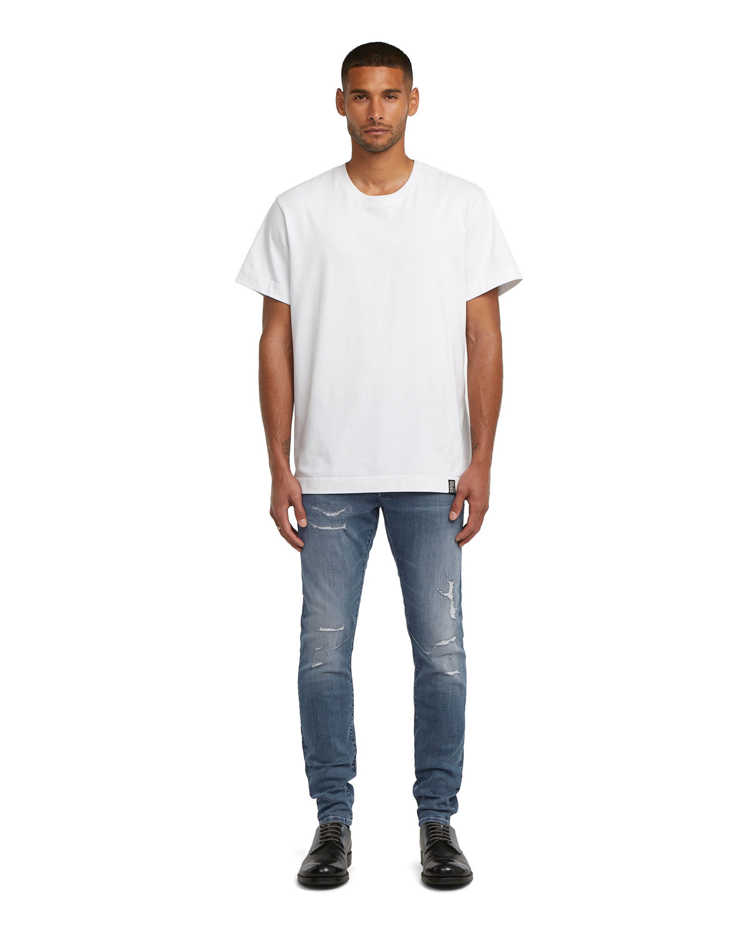 G-STAR Slimfit Jeans 'D-Staq' in Blauw