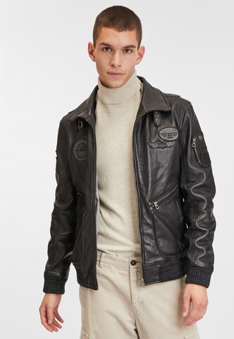 Gipsy by Mauritius Lederjacke 'Starpatrol' in Schwarz