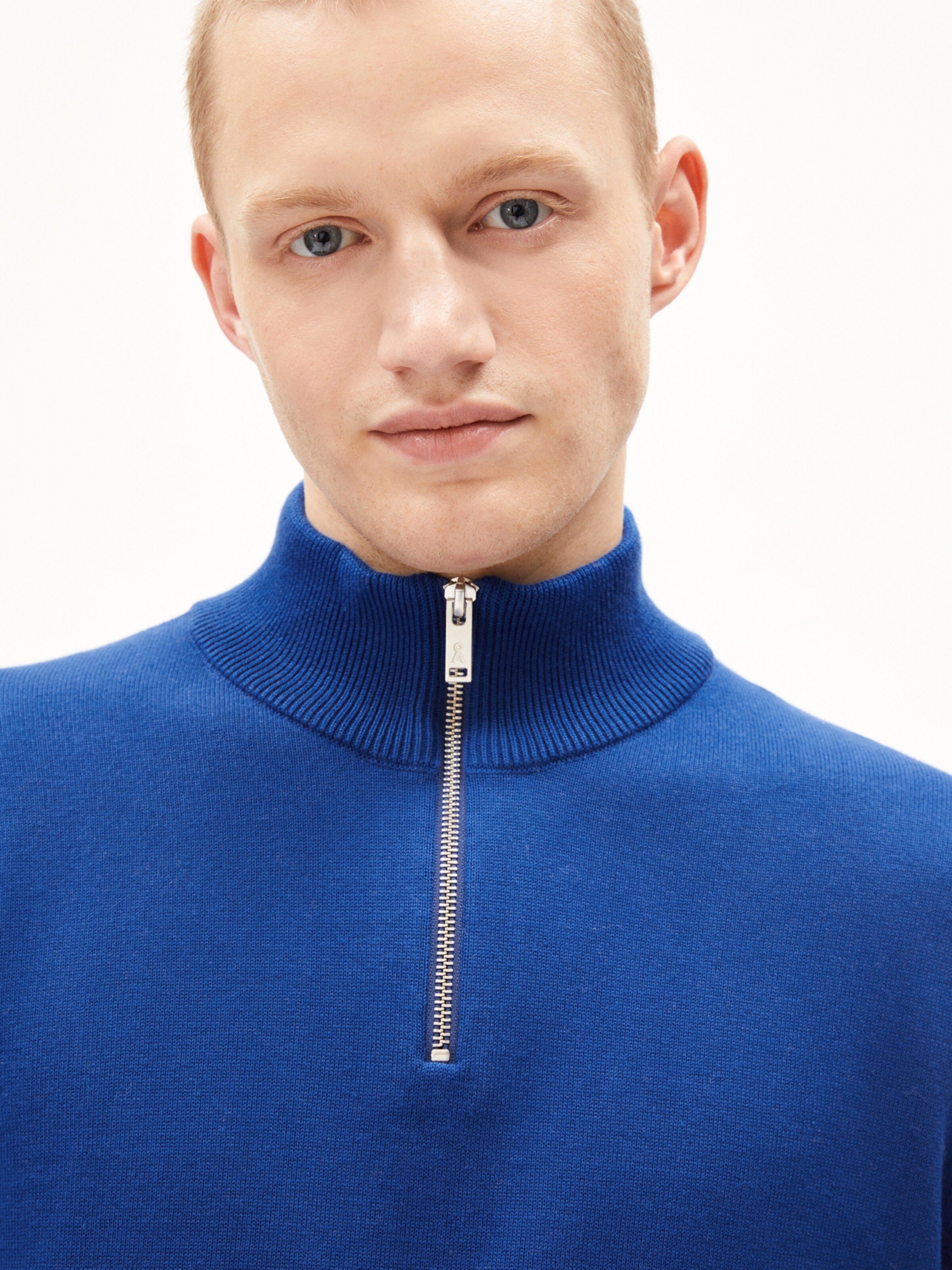 ARMEDANGELS Strickpullover ' FAABES ' in Blau