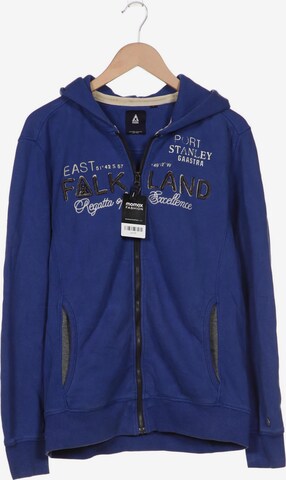 Gaastra Sweatshirt & Zip-Up Hoodie in L in Blue: front