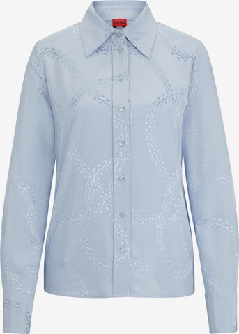 HUGO Blouse 'Cemalie-1' in Blue: front