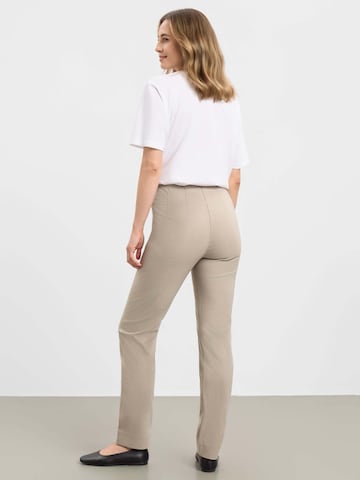 LAURIE Regular Trousers 'Betty' in Beige