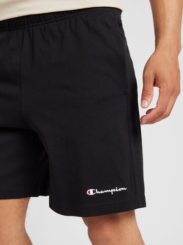 melns Champion Authentic Athletic Apparel Vaļīgs piegriezums Bikses