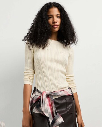Pullover 'Anna' di Pepe Jeans in bianco: frontale