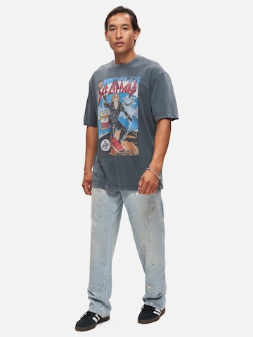 Recovered Shirt 'Def Leppard Women Of Doom' in Grey