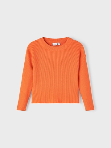 NAME IT - Pullover 'Vajsa' em laranja