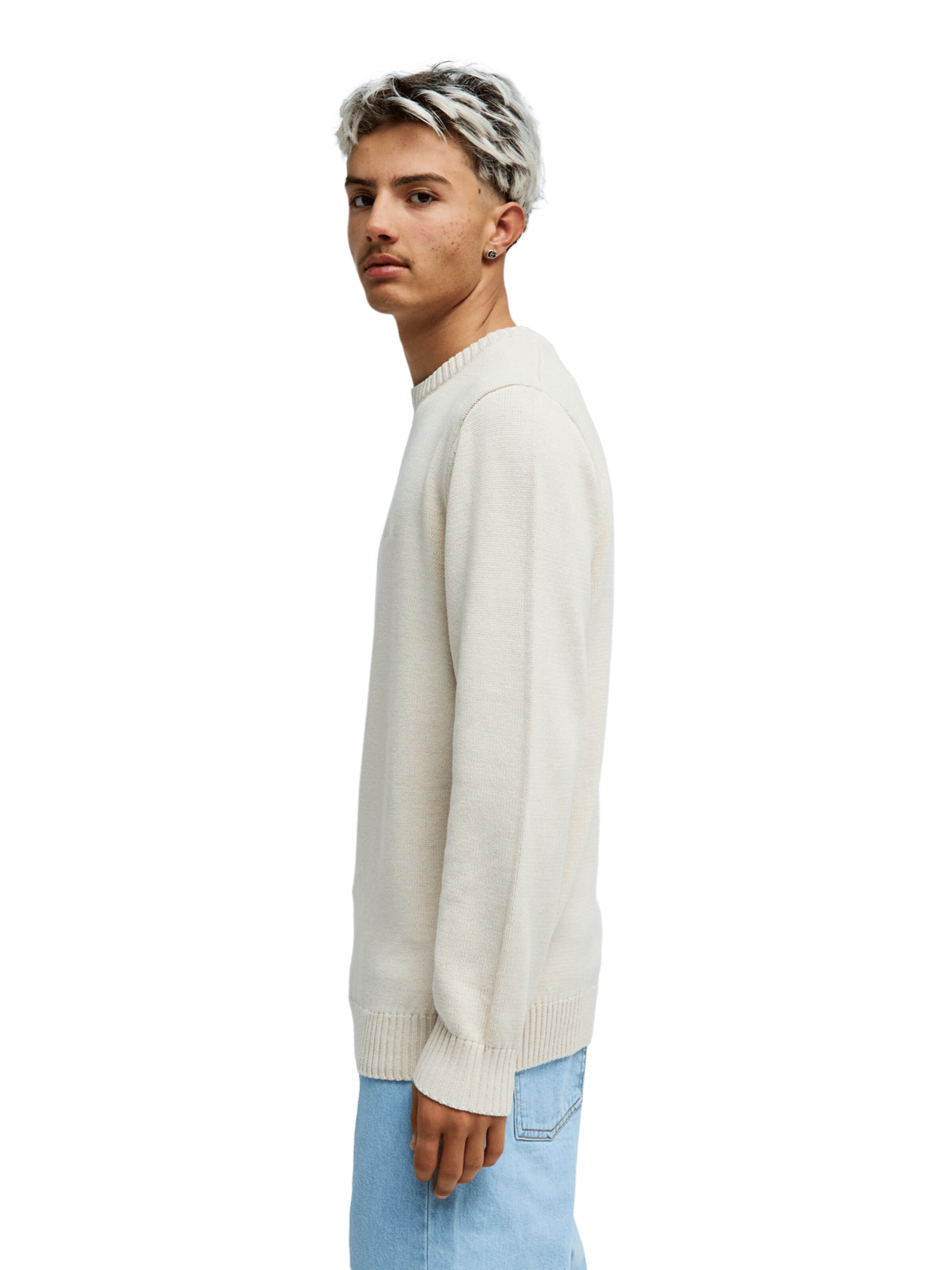QUIKSILVER Sweatshirt in Weiß