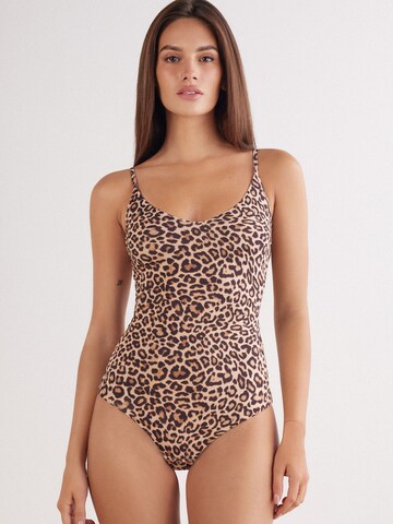 INTIMISSIMI Body 'PRETTY SAVAGE' in Braun: Vorderseite