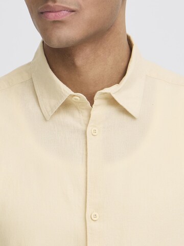 INDICODE JEANS Comfort fit Overhemd 'Monko' in Beige