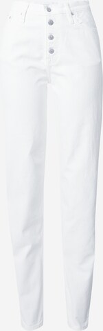 Regular Jean 'MOM Jeans' Calvin Klein Jeans en blanc : devant