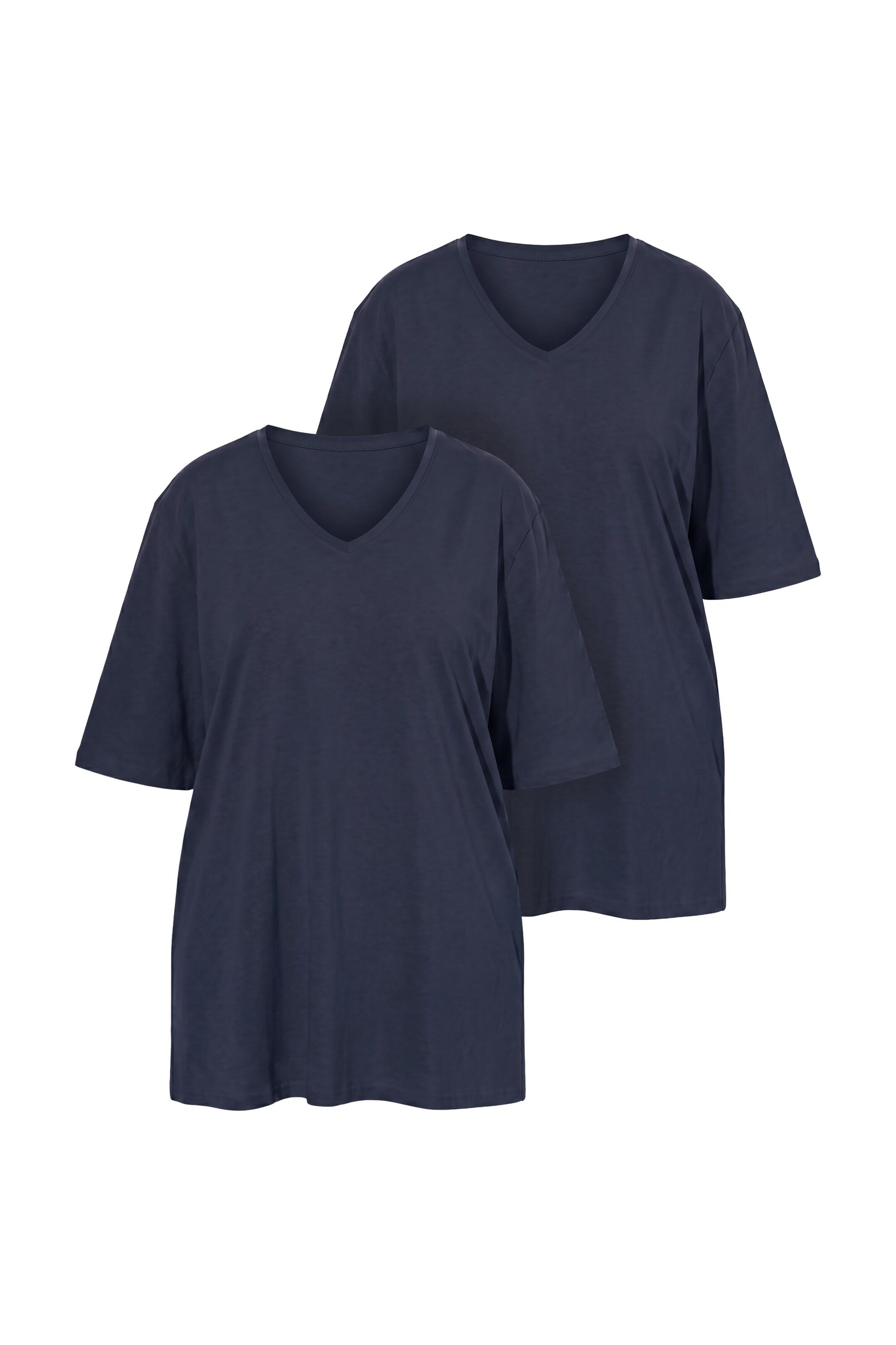 Ulla Popken Shirt in Blau: Vorderseite
