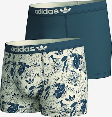 ADIDAS ORIGINALS Boxershorts ' Comfort Flex Cotton Print ' in Beige: voorkant