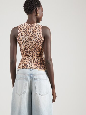 Moschino Jeans Stricktop in Braun