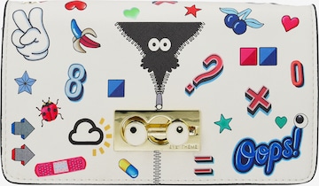 Pochette 'Pop Eyetheme' MYMO en blanc : devant