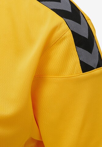 Hummel - Camisa funcionais 'AUTHENTIC' em amarelo
