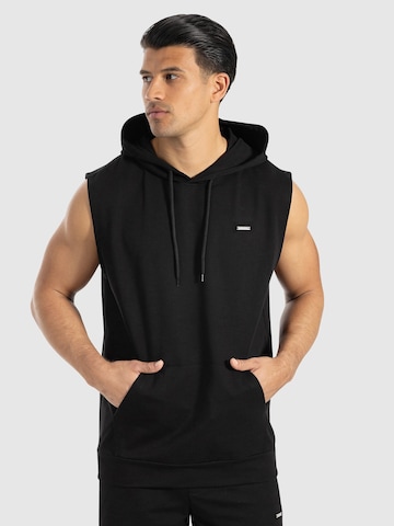 Smilodox Sweat jacket ' Marell ' in Black: front